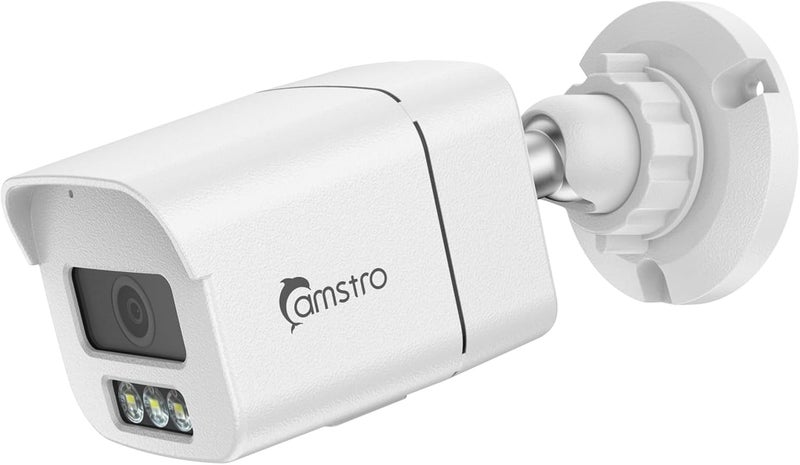 CAMSTRO 4K Add On Wired POE Cameras for NVR Two Way Talk Motion Detection Human/Pets/Package/Vehicle IP67 Waterproof, H.265+, 100ft Night Vision - Image 1